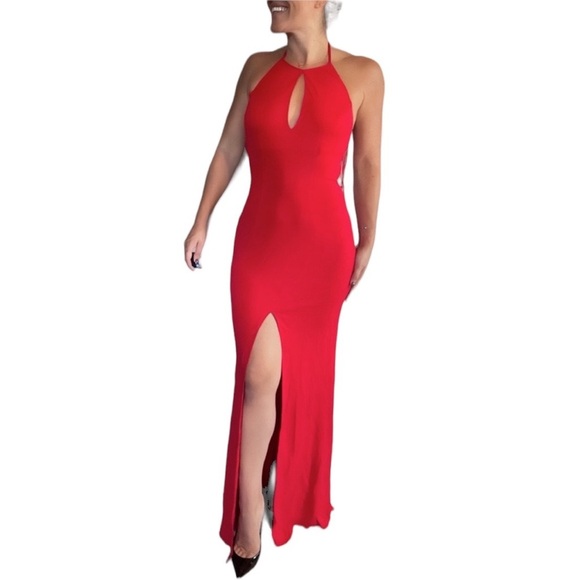 Jovani Red Evening Gown - Picture 2 of 5